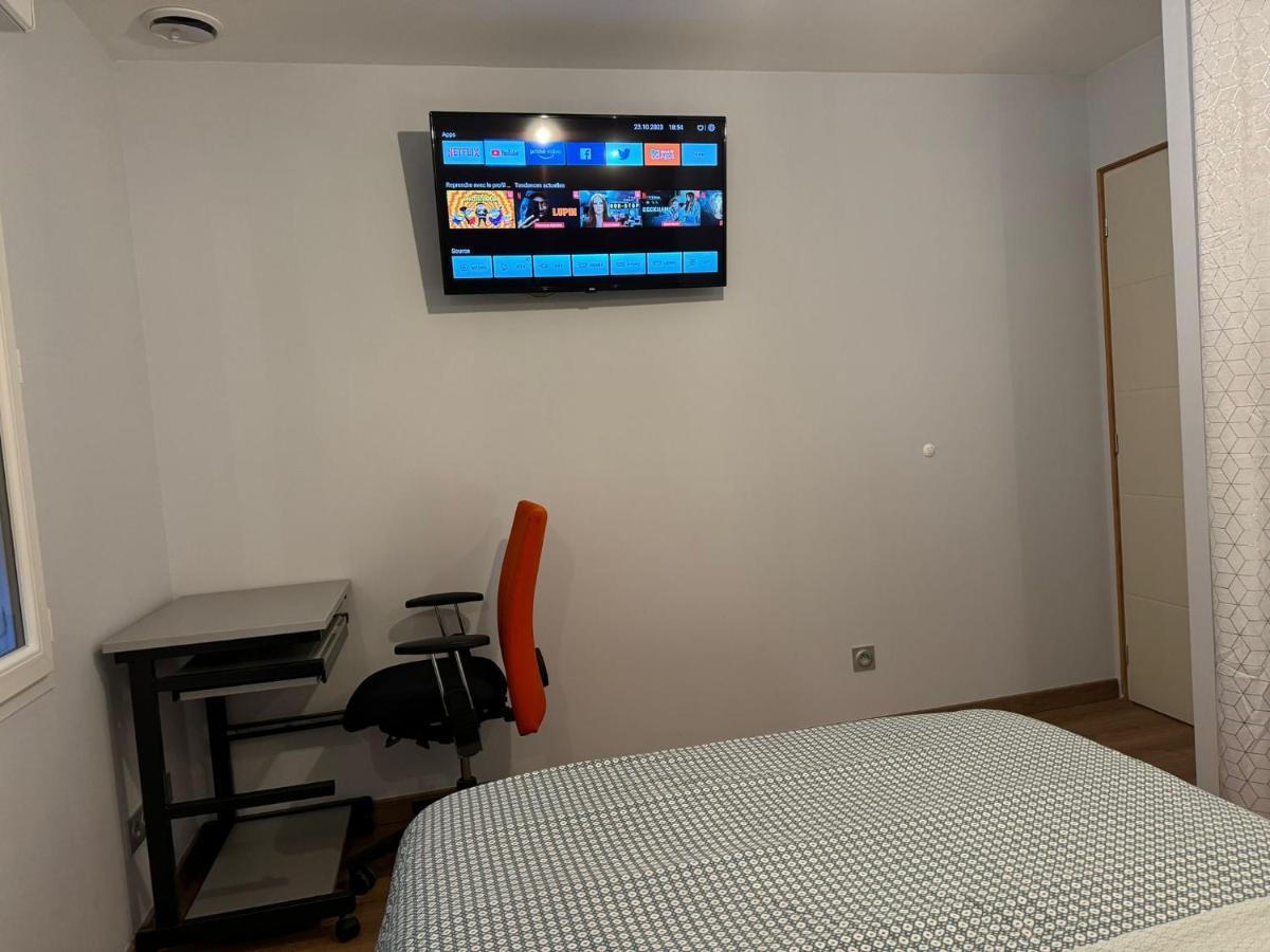 Chambre Privee/Climatisee+Tv /Petit Dejeuner Inclu/Tout Confort 讷韦尔 外观 照片