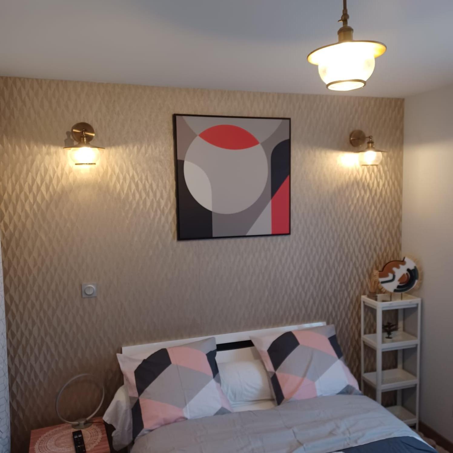 Chambre Privee/Climatisee+Tv /Petit Dejeuner Inclu/Tout Confort 讷韦尔 外观 照片