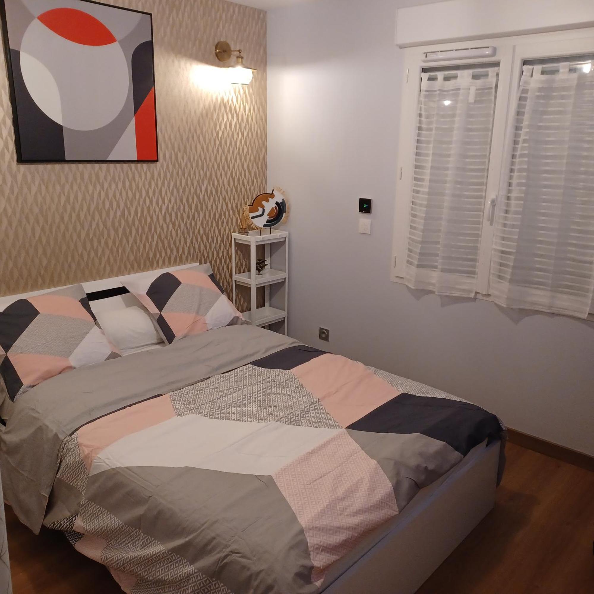 Chambre Privee/Climatisee+Tv /Petit Dejeuner Inclu/Tout Confort 讷韦尔 外观 照片